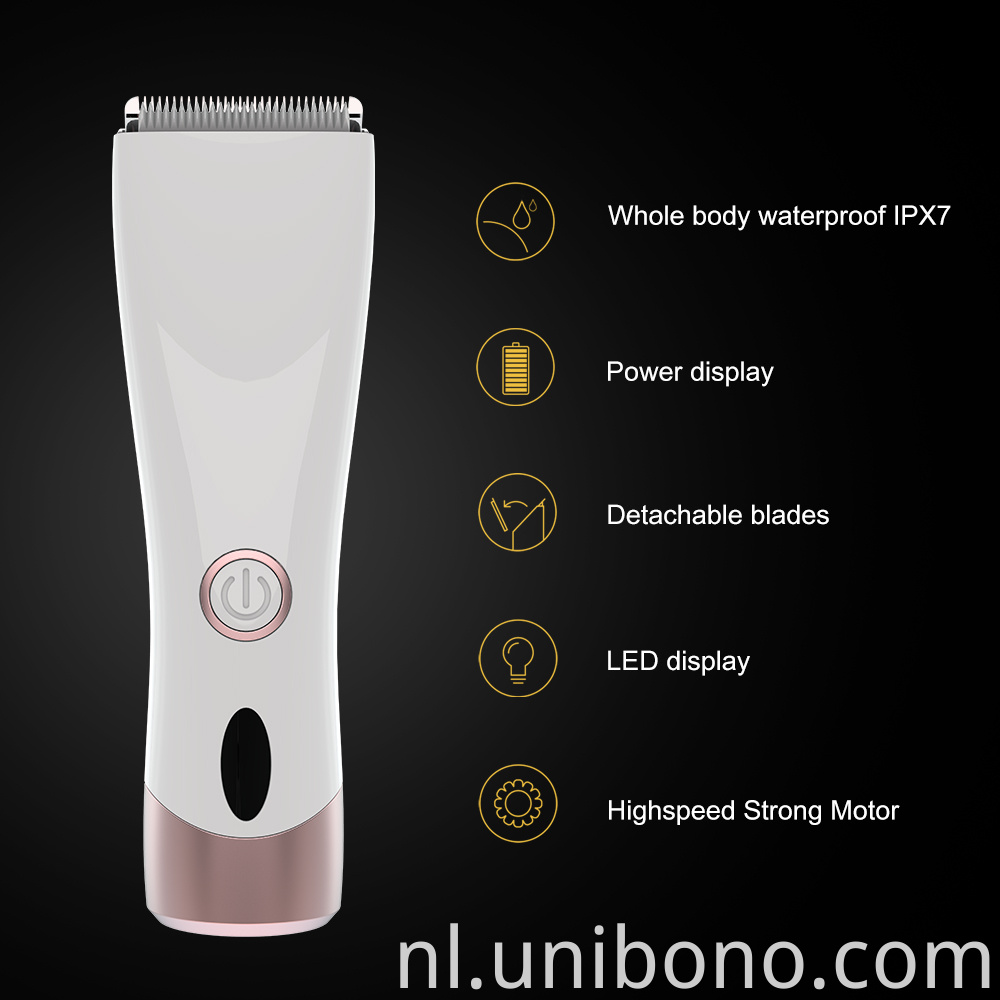 Rechargeable Hair Removal Personal Groomer for Ladies